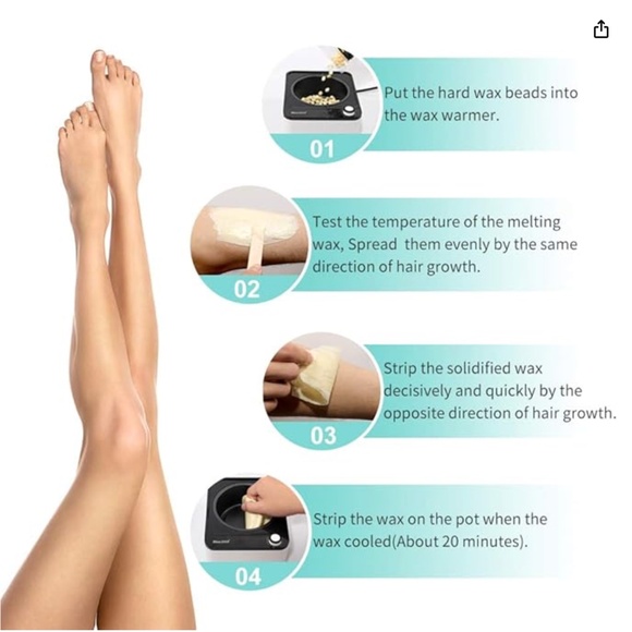 ✨BlueZOO✨Hair Removal Waxing Kit - Picture 4 of 7
